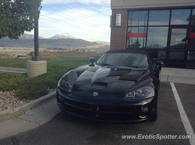 Dodge Viper spotted in Herriman, Utah