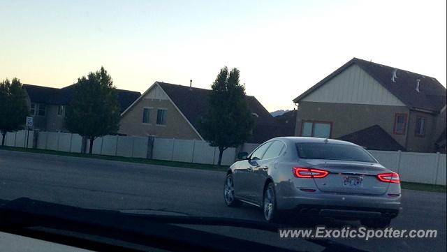 Maserati Quattroporte spotted in Herriman, Utah