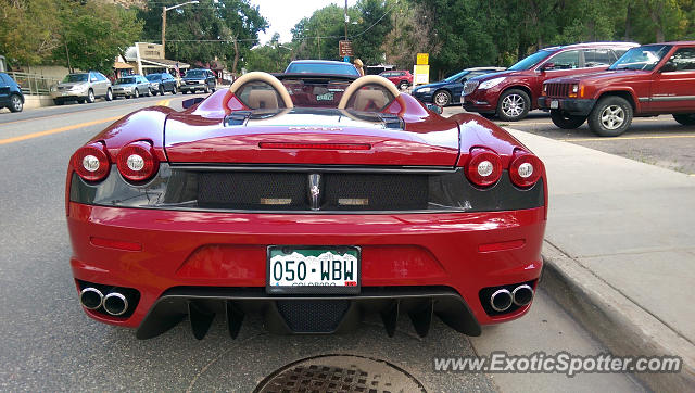 Ferrari F430 spotted in Morrison, Colorado