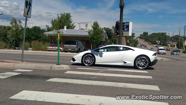 Lamborghini Huracan spotted in Golden, Colorado