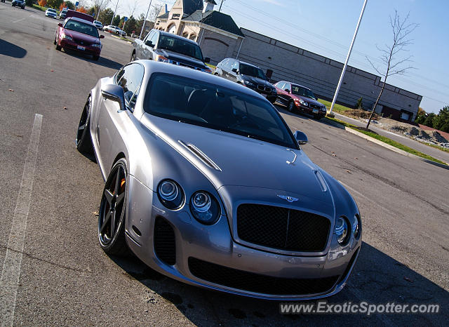Bentley Continental spotted in Powell, Ohio
