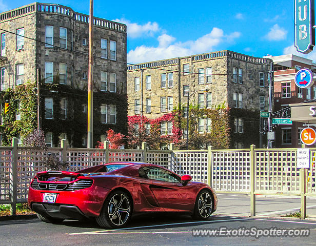 Mclaren MP4-12C spotted in Columbus, Ohio