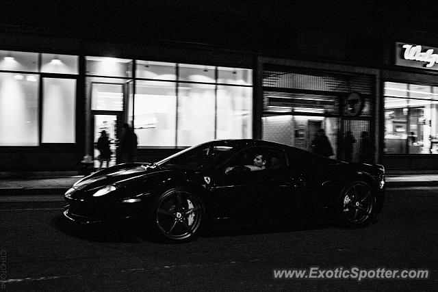 Ferrari 458 Italia spotted in Boston, Massachusetts