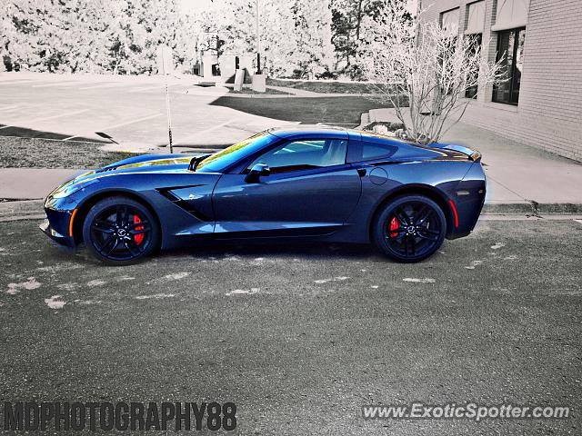 Chevrolet Corvette Z06 spotted in Castle Pines, Colorado