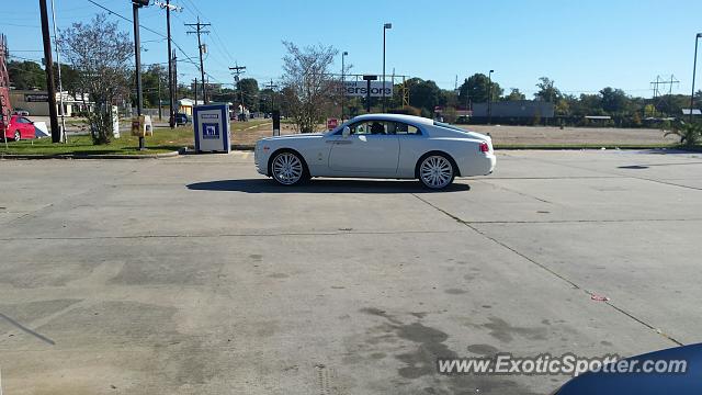 Rolls Royce Wraith spotted in Baton rouge, Louisiana