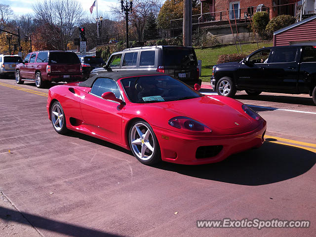 Ferrari 360 Modena spotted in Galena, Illinois