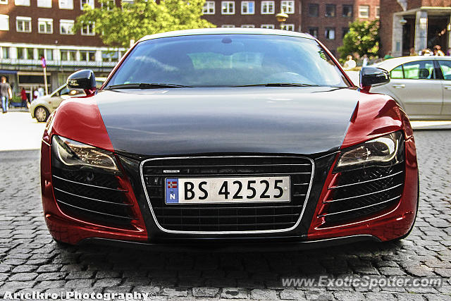 Audi R8 spotted in Oslo, Norway