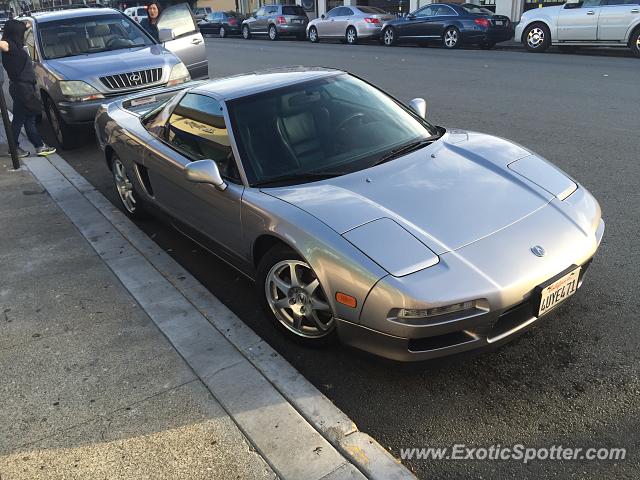 Acura NSX spotted in San Mateo, California