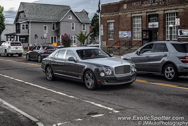 Bentley Mulsanne spotted in Watkins Glen, New York