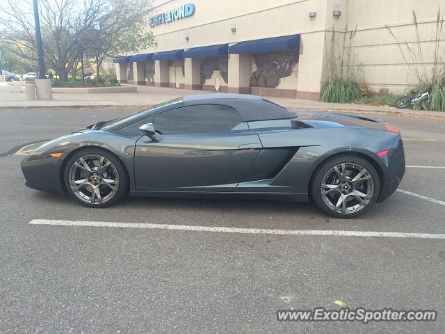 Lamborghini Gallardo spotted in Cherry Creek, Colorado