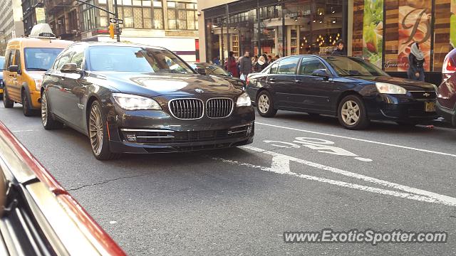 BMW Alpina B7 spotted in Manhattan, New York