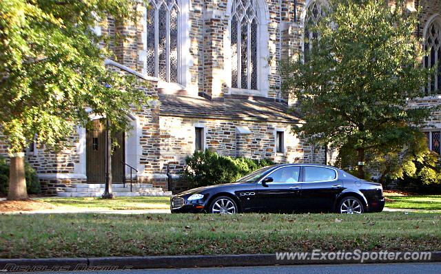 Maserati Quattroporte spotted in Charlotte, North Carolina