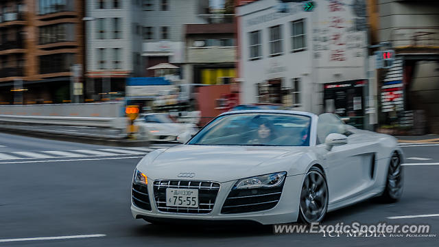 Audi R8 spotted in Tokyo, Japan