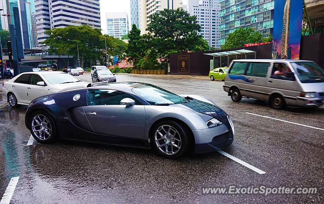 Bugatti Veyron spotted in Kuala Lumpur, Malaysia