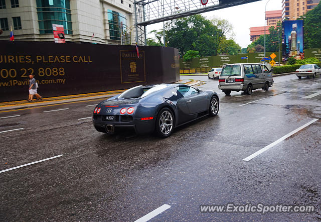 Bugatti Veyron spotted in Kuala Lumpur, Malaysia