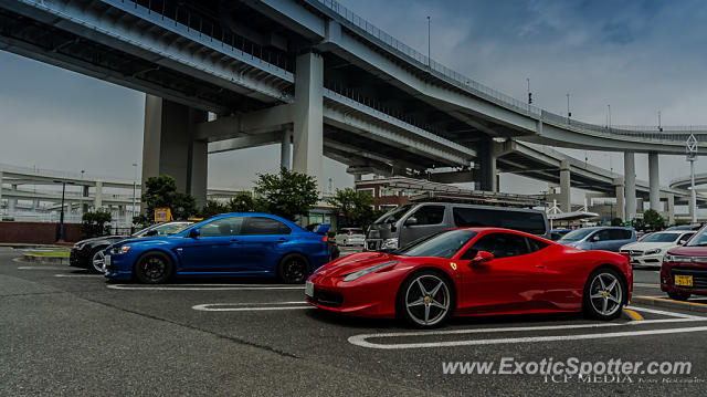 Ferrari 458 Italia spotted in Tokyo, Japan