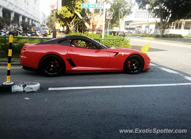 Ferrari 599GTO spotted in Singapore, Singapore