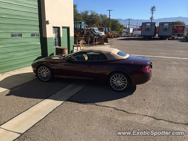 Aston Martin DB9 spotted in Albuquerque, New Mexico