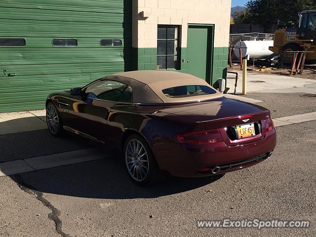 Aston Martin DB9 spotted in Albuquerque, New Mexico