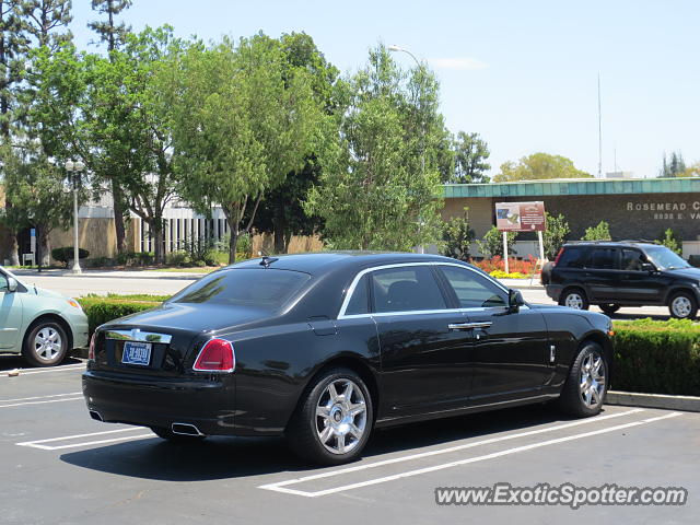 Rolls Royce Ghost spotted in Rosemead, California