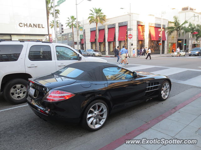 Mercedes SLR spotted in Beverly Hills, California
