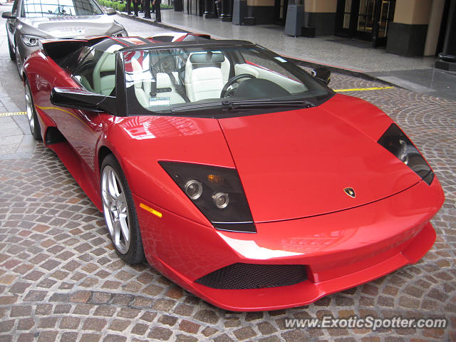 Lamborghini Murcielago spotted in Beverly Hills, California