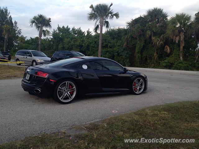 Audi R8 spotted in Jensen Beach, Florida