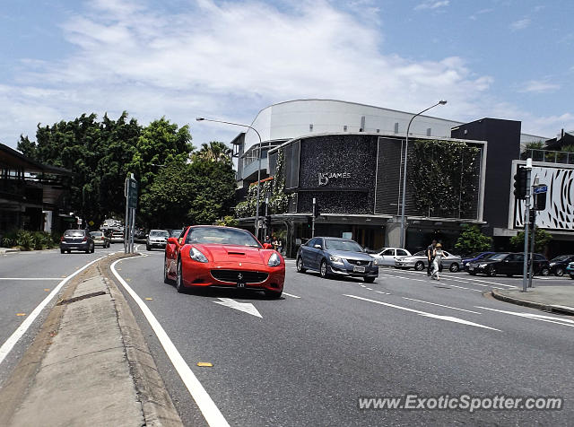 Ferrari California spotted in Brisbane, Australia