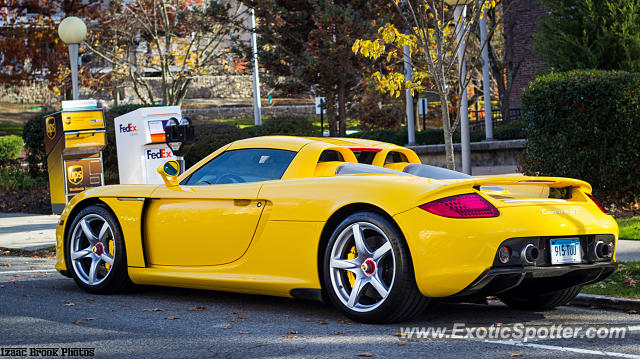 Porsche Carrera GT spotted in Greenwich, Connecticut