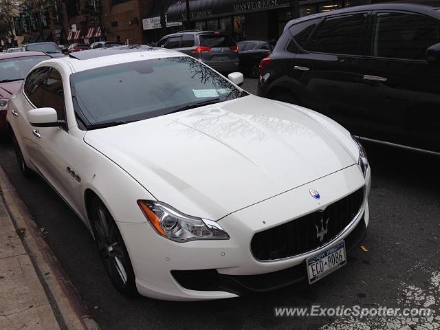 Maserati Quattroporte spotted in Queens, New York