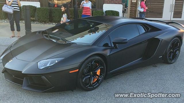 Lamborghini Aventador spotted in Cincinnati, Ohio