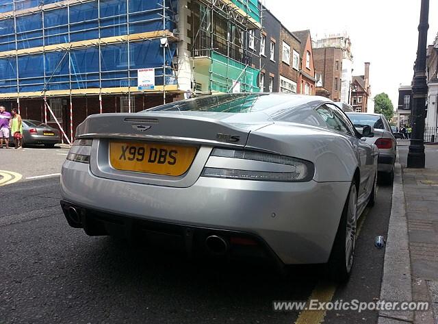 Aston Martin DBS spotted in London, United Kingdom