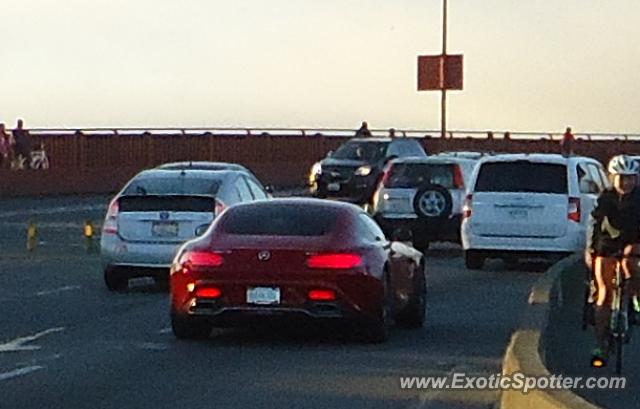 Mercedes SLS AMG spotted in San Francisco, California
