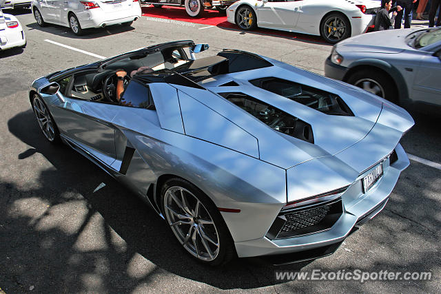 Lamborghini Aventador spotted in Carmel, California