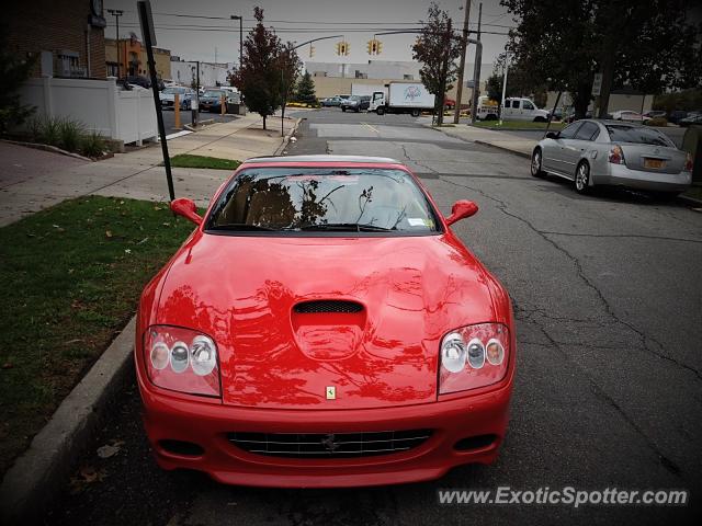 Ferrari 575M spotted in Cedarhurst, New York