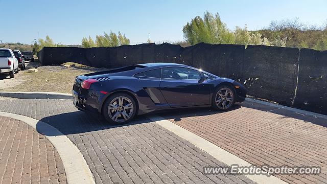 Lamborghini Gallardo spotted in San Antonio, Texas