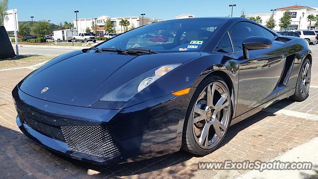 Lamborghini Gallardo spotted in San Antonio, Texas