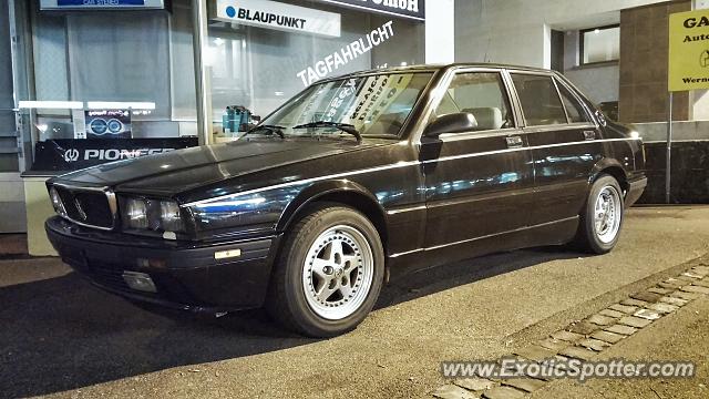 Maserati Quattroporte spotted in Zurich, Switzerland