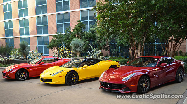 Ferrari F12 spotted in Austin, Texas