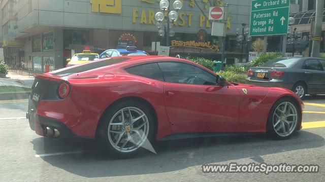 Ferrari F12 spotted in Singapore, Singapore