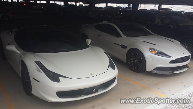 Aston Martin Vanquish spotted in East Lansing, Michigan