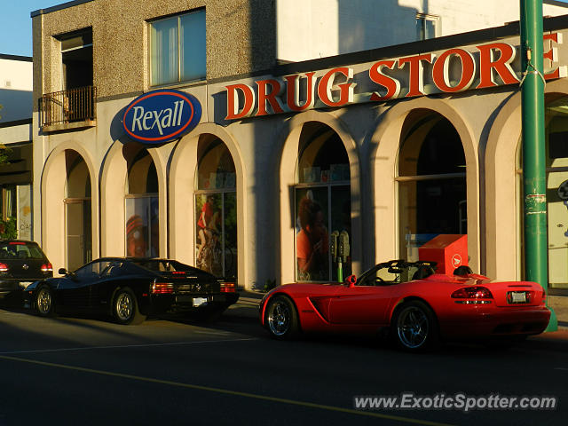 Ferrari Testarossa spotted in Windsor, Ontario, Canada