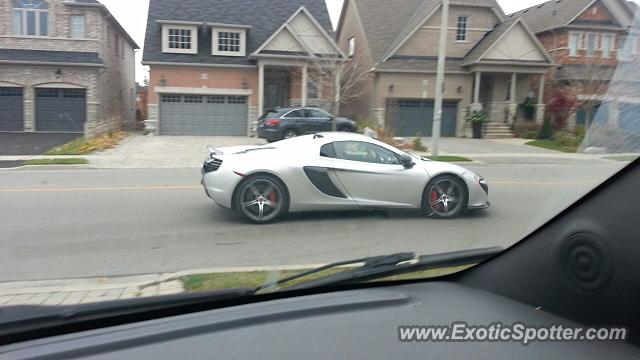 Mclaren 650S spotted in Thornhill, Canada
