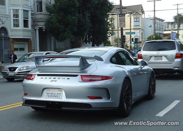 Porsche 911 GT3 spotted in San Francisco, California