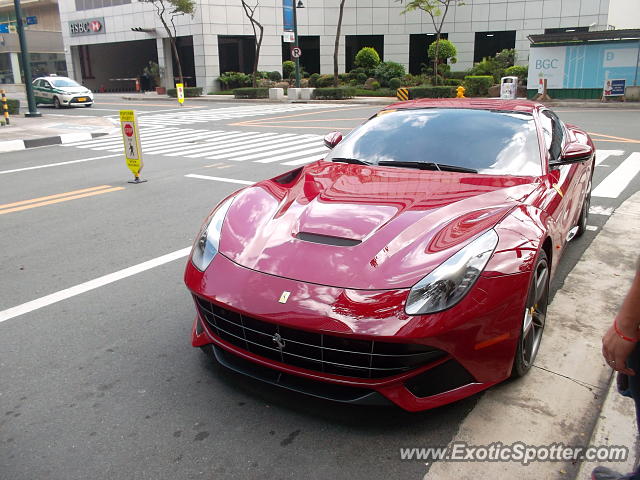 Ferrari F12 spotted in Taguig, Philippines