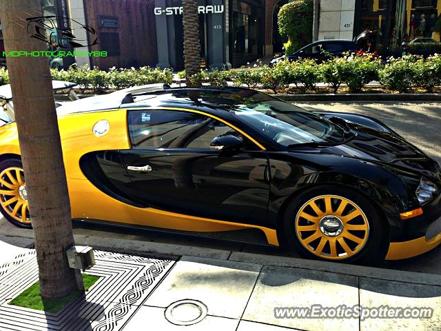 Bugatti Veyron spotted in Beverly Hills, California