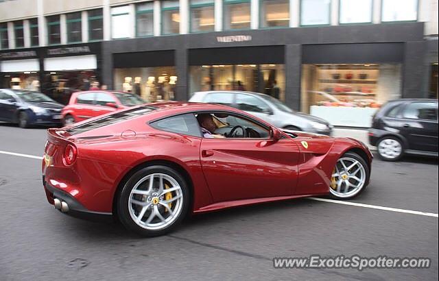 Ferrari F12 spotted in London, United Kingdom