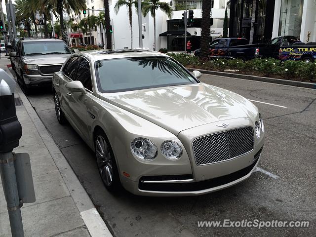Bentley Continental spotted in Beverly hills, California