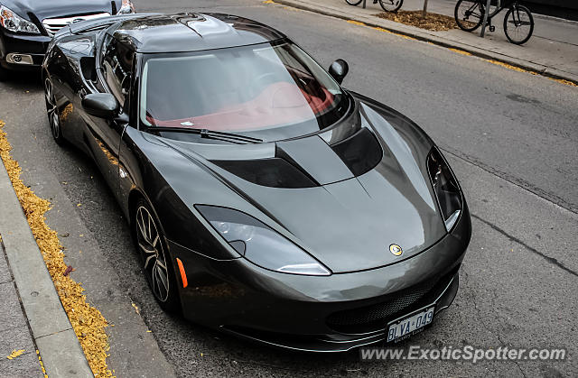 Lotus Evora spotted in Toronto, Canada