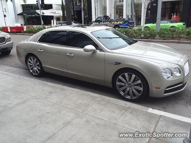 Bentley Continental spotted in Beverly hills, California